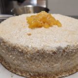 Coconut pineapple ca. 8 personen